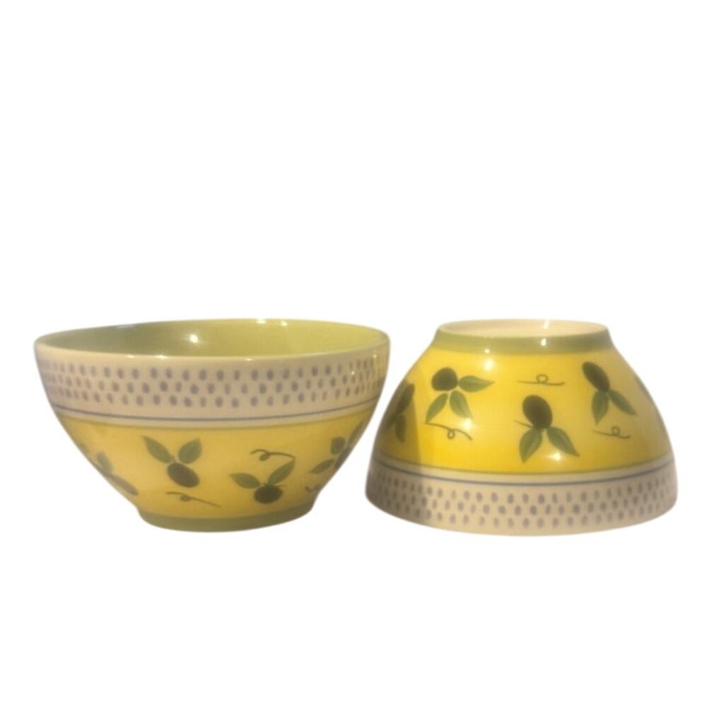 Pfaltzgraff Pistoulet bowls‎ set of 2  bowls